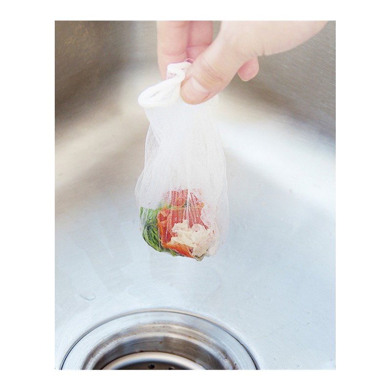 厨房水过滤网 下水道水池排水防堵垃圾袋洗菜隔水水切袋 一次性用品垃圾袋