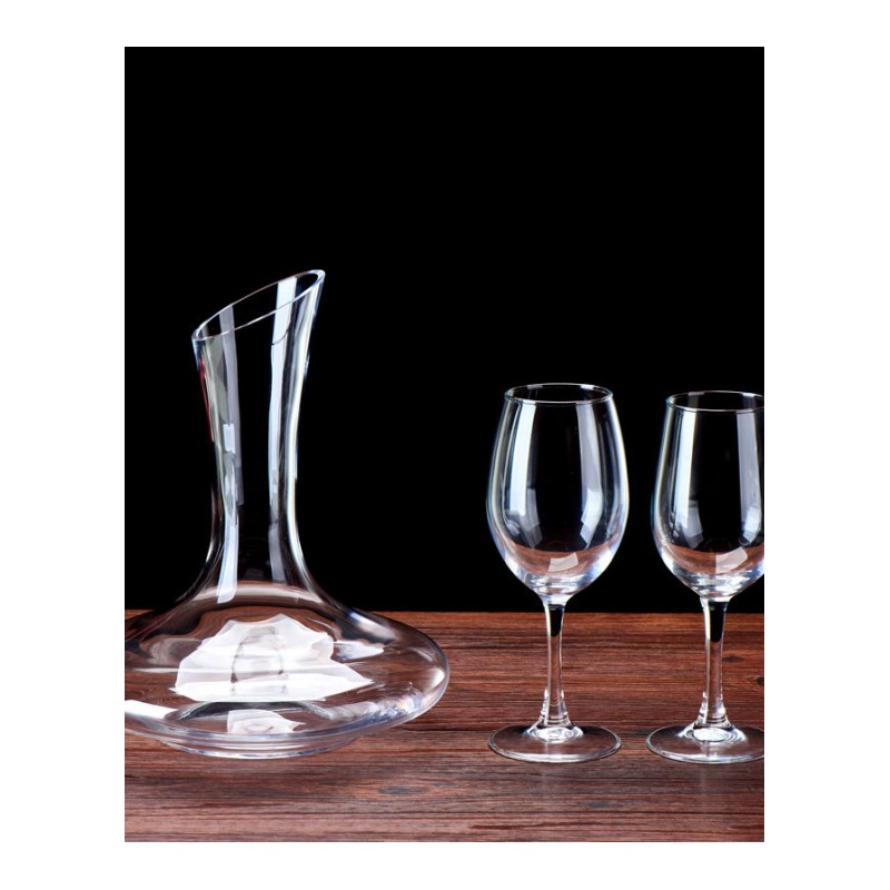 红酒杯套装家用高脚杯大号创意玻璃欧式葡萄酒杯醒酒器酒具酒杯通用简约水具