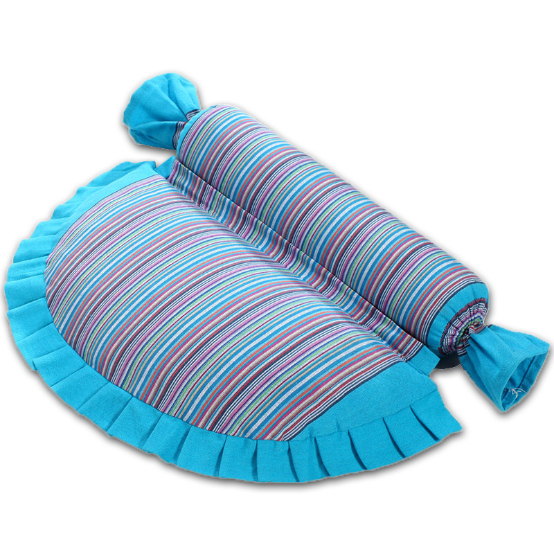颈椎枕头 专用荞麦枕头 成人脊椎枕保健枕修复护颈枕全荞麦皮枕芯