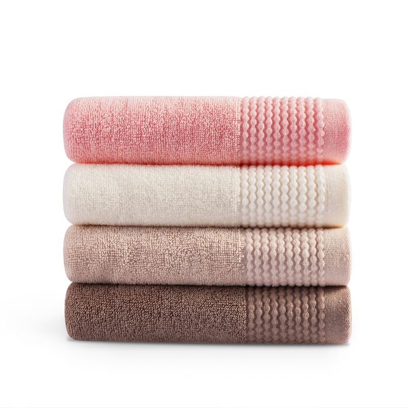 A类纯棉毛巾两条装 强吸水柔软全棉加大加厚成人家用情侣洗脸面巾