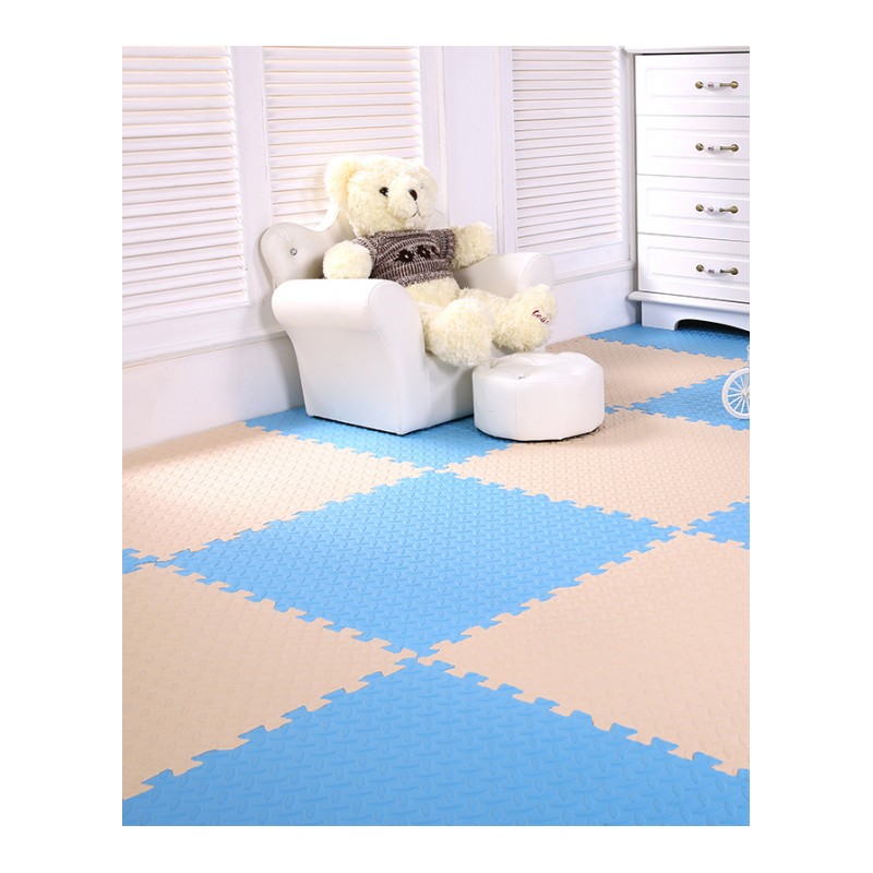 宝宝防摔地垫加厚床边婴儿童泡沫板地毯卧室拼接爬行垫铺地板大块