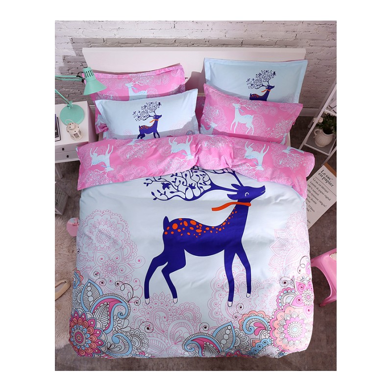 纯棉单件被套1.5m1.8m2.0米儿童学生150x200x230单双人床全棉被罩