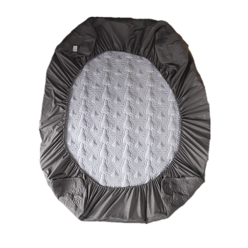 床笠单件加厚夹棉床垫保护套纯棉1.5米1.8m床套床罩防尘罩