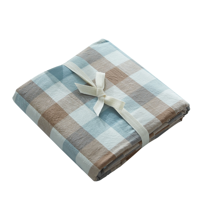 良品水洗棉床笠单件纯棉床垫保护套1.5米1.8m床罩床单纯棉