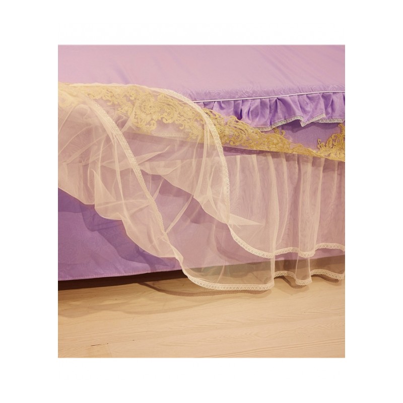 蕾丝床裙单件床罩婚庆公主床套床笠1.8米/1.5