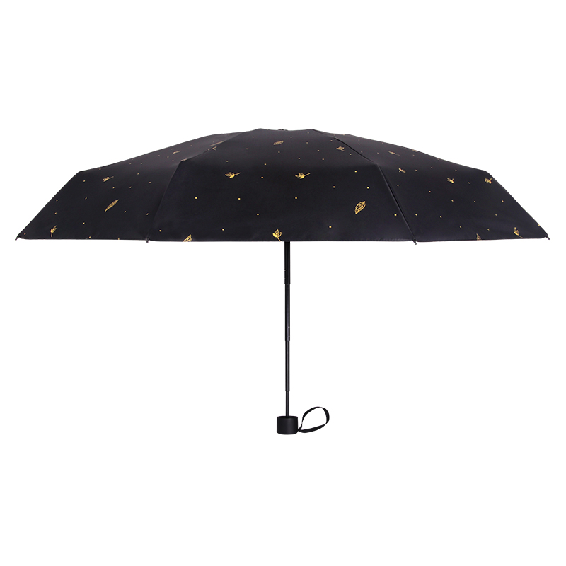 太阳伞防紫外线五折超轻小清新雨伞女折叠晴雨两用韩国防晒遮阳伞