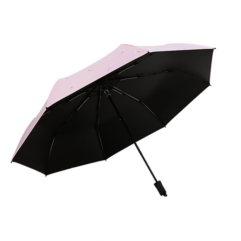 雨伞小碎花折叠伞简约女韩国小清新雨伞森系防晒紫外线学生太阳伞