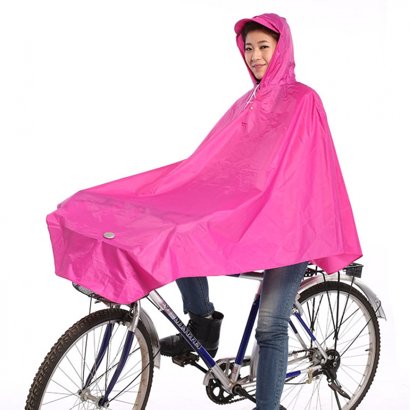 雨披电动自行车雨衣单人男女骑行时尚学生自行车单车雨衣