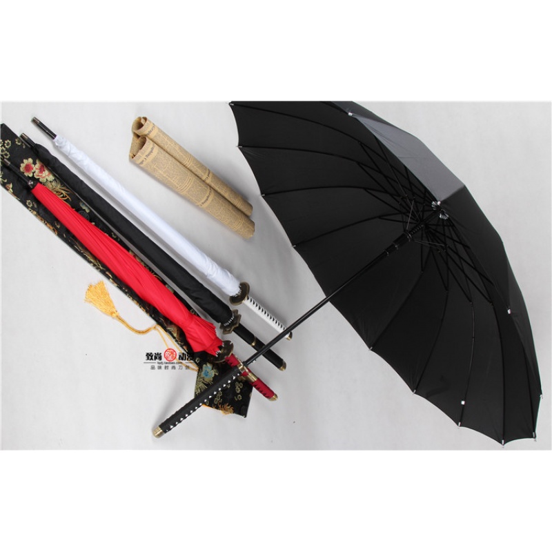 动漫周边雨伞海贼全自动王刀伞剑创意日本武士男女遮阳长柄晴雨伞