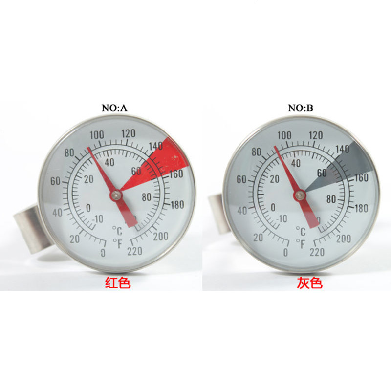 厨房咖啡食品测油温温度计婴儿奶温计测水温计机械温度计探针式