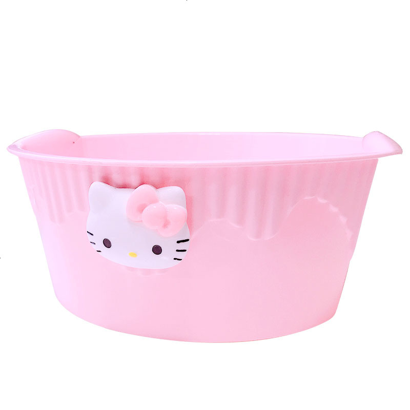 Hello Kitty KT 环保塑料 卡通洗果蔬盆 婴儿儿童脸盆