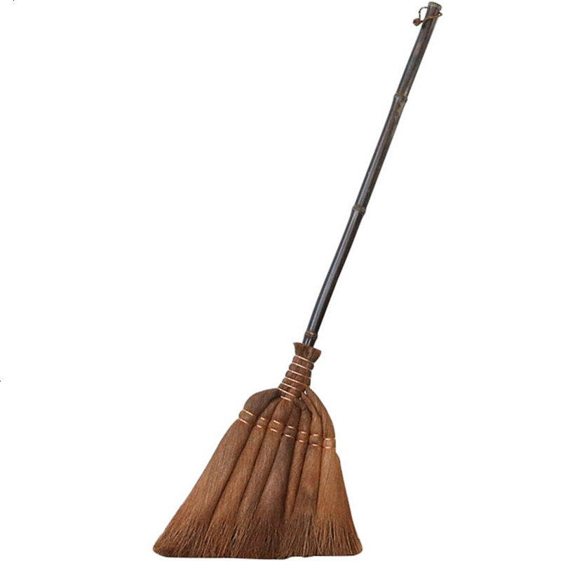 日式手工棕扫把单个扫帚 室内扫地笤帚 软毛扫把家用