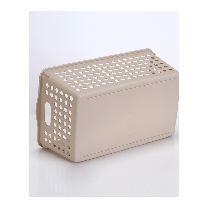 塑料储物筐厨房桌面收纳篮杂物框子整理筐宿舍收纳篮子4个装