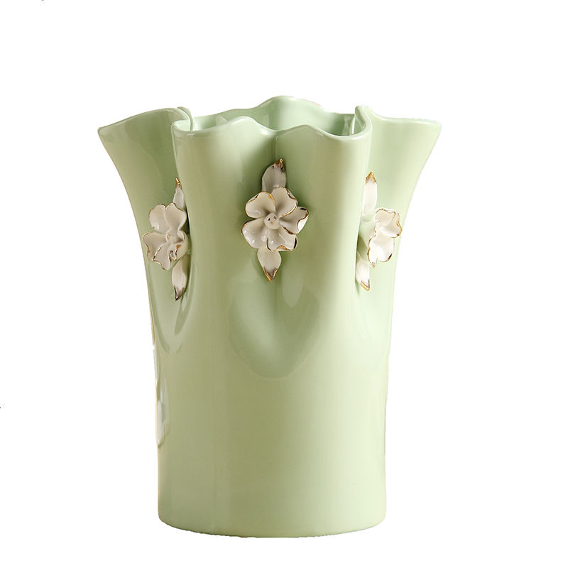 现代欧式陶瓷花瓶摆件餐桌花插家居装饰品客厅电视柜玄关插花花器