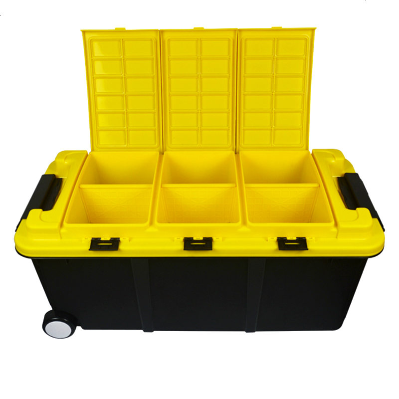 汽车储物箱后备箱大号车载双层收纳整理箱车用多功能置物箱盒