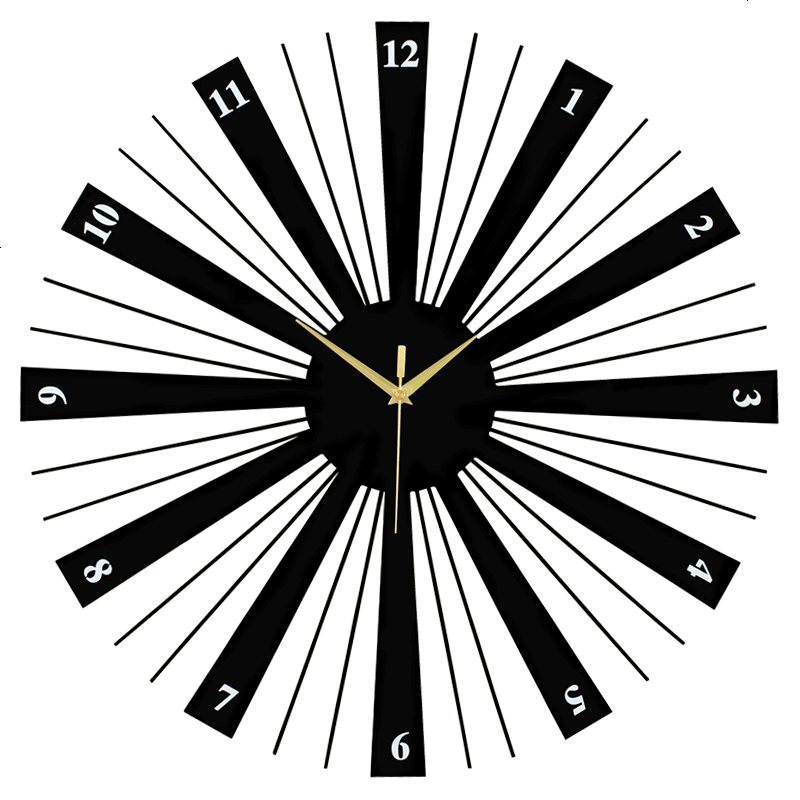 北欧客厅钟表挂钟个性创意时尚现代简约装饰欧式静音时钟艺术大气