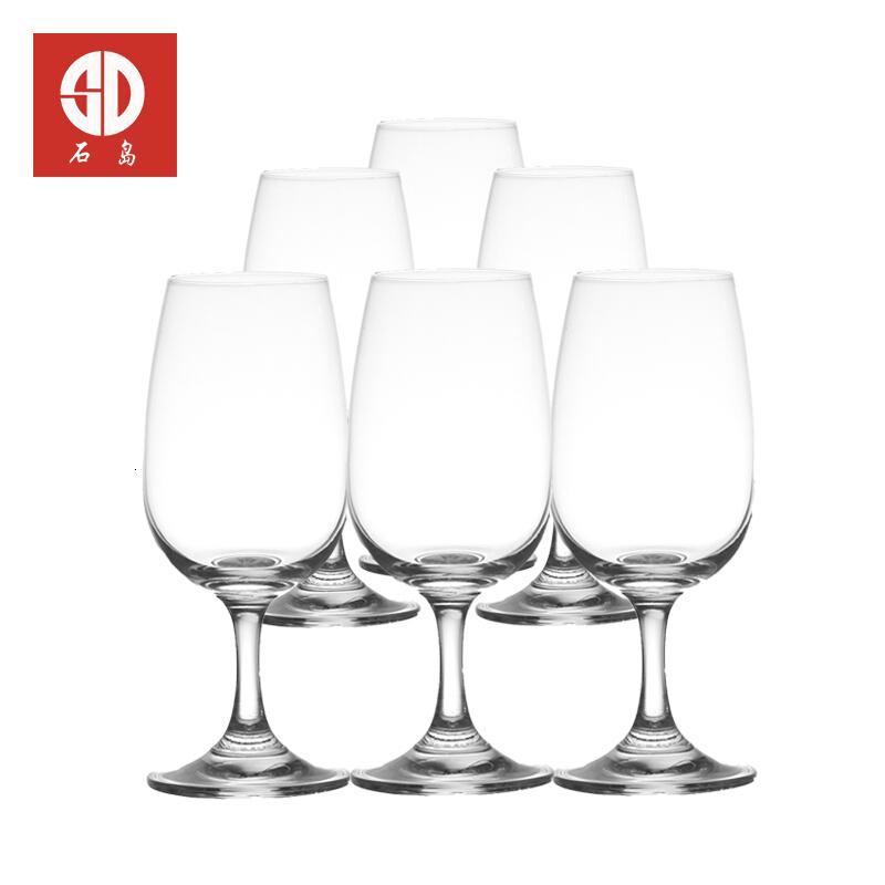 无铅水晶专业ISO国际标准品酒杯葡萄酒杯红酒杯酒具六支装套装品酒杯220ml六支装6支