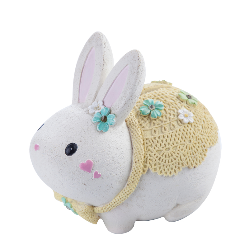 创意储蓄罐可爱兔子存钱罐韩国时尚节日卡通儿童钱罐桌面摆件