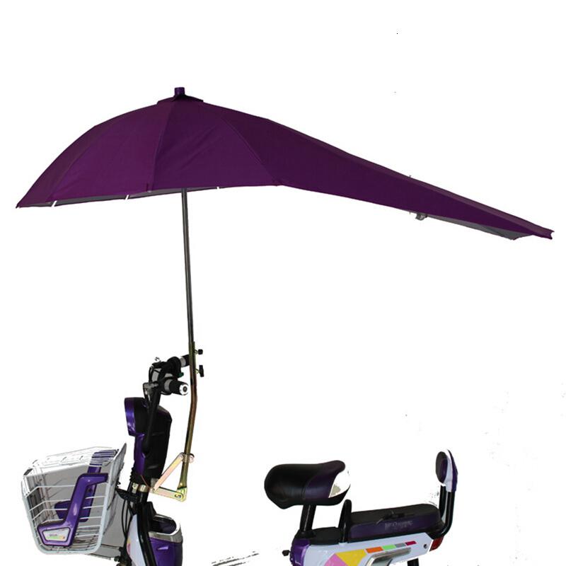 电动车撑伞架不锈钢自行车遮阳伞架电瓶车雨伞支架 三号