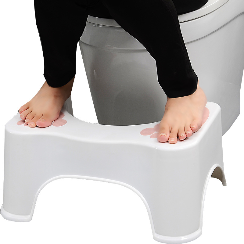 浴室加厚塑料马桶垫脚凳坐便凳蹲坑脚凳蹲便凳便秘增高儿童如厕凳
