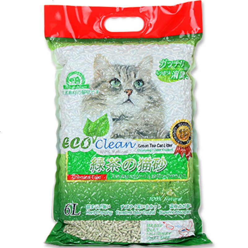 NEO 植物绿茶豆腐猫砂/猫沙绿茶豆腐猫砂玉米猫砂 6升