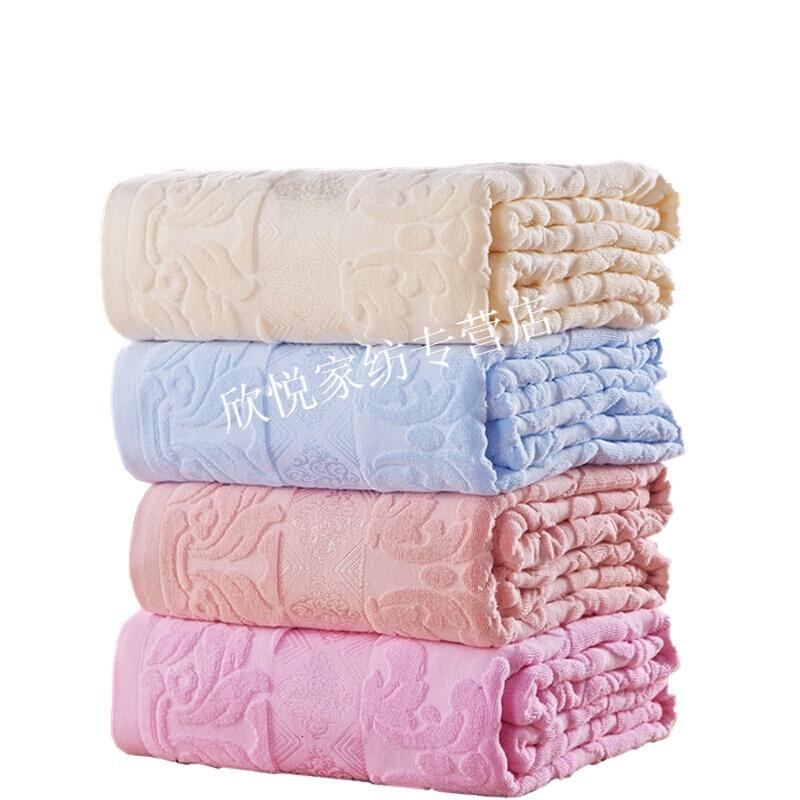 2018年新款老式毛巾被棉单人双人色棉毛巾毯夏季加厚学生空毯夏被米白色欧雅