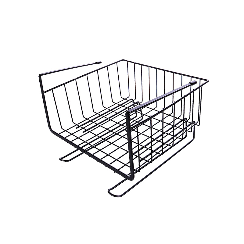 厨房橱柜下挂架衣柜隔层收纳架分层置物架宿舍下挂篮层架整理架子(请先与客服确认再)