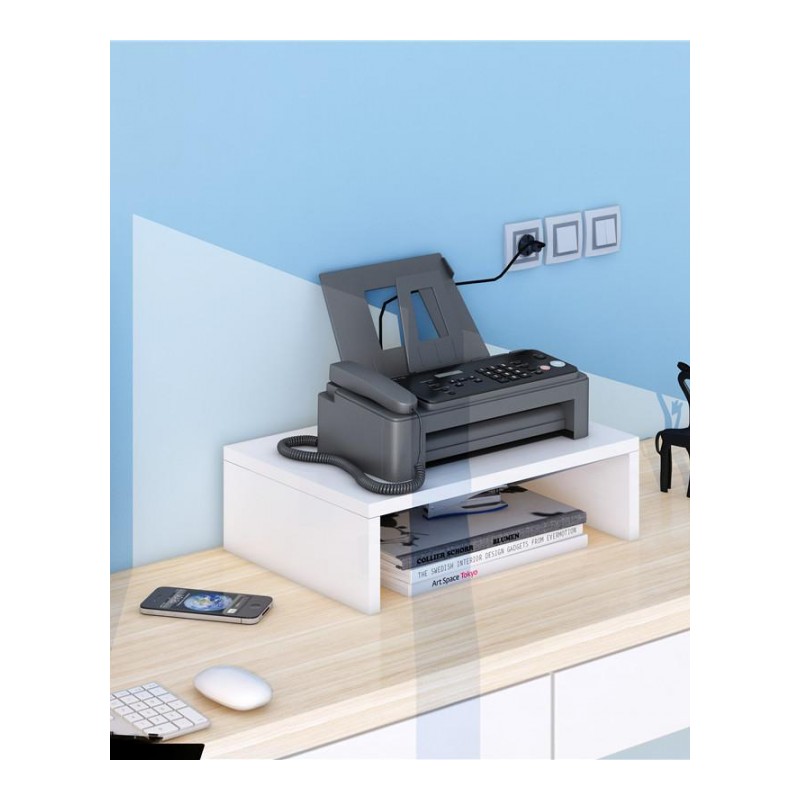 专业定制简易打印机置物架桌面显示器收纳架打印机架子书架层架(请先与客服确认再)