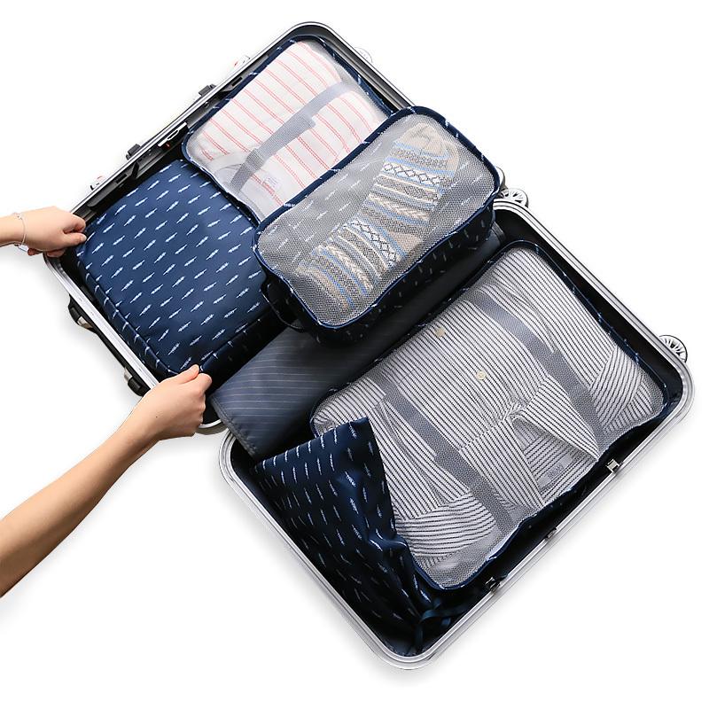 旅行收纳袋包套装行李箱衣服衣物旅游鞋子内衣收纳包整理袋