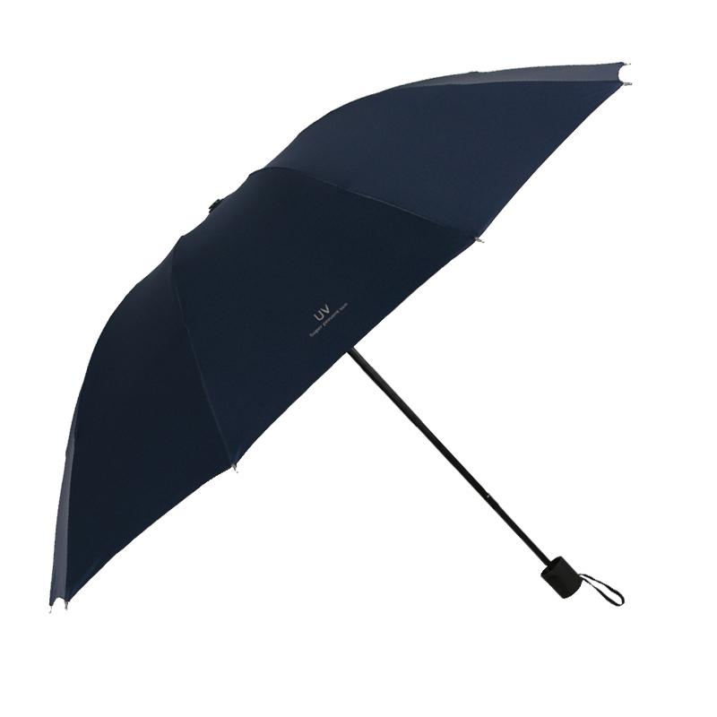 雨伞男女加大加固十骨晴雨两用双人抗风三折叠伞双人学生遮太阳伞