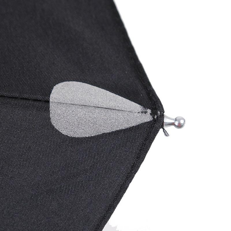 雨伞全自动男女三折叠晴雨两用加固防风商务黑胶防晒太阳伞