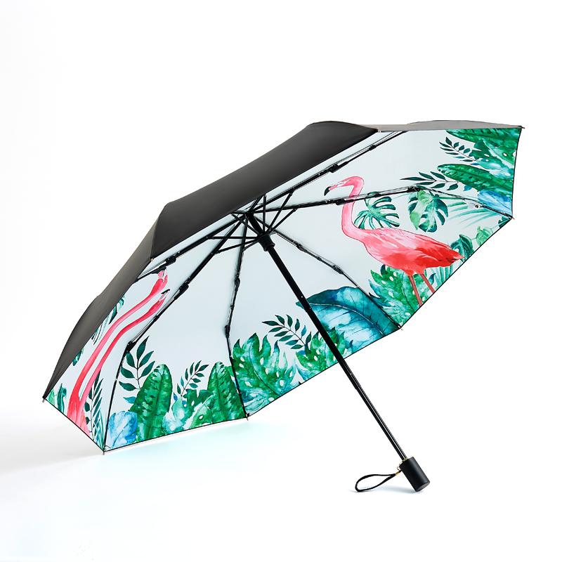 太阳伞迷你防晒防UPF50雨伞女晴雨两用轻小遮阳伞
