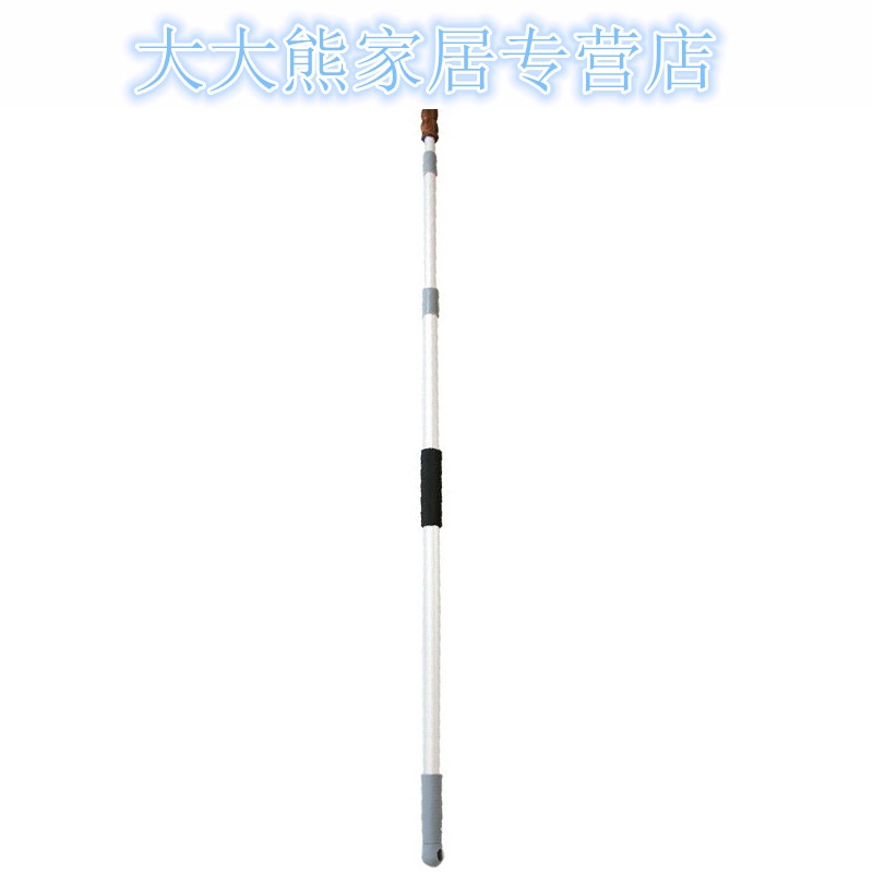 加长3米伸缩杆天花板扫把 扫蜘蛛网清洁刷 长杆除尘掸