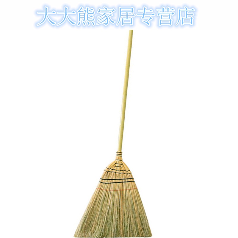 长柄高粱大扫把扫院子扫帚扫地笤帚竹柄扫把可扫水