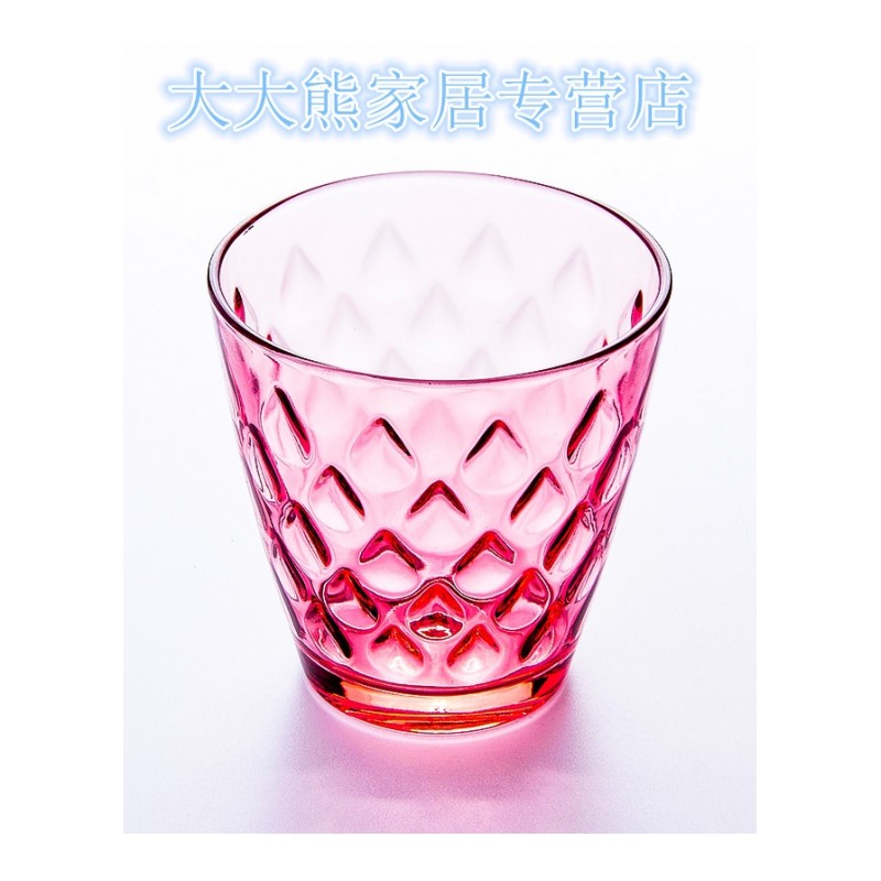 加厚耐热家用透明玻璃杯套装水杯子泡茶牛奶开水果汁杯水具送杯架