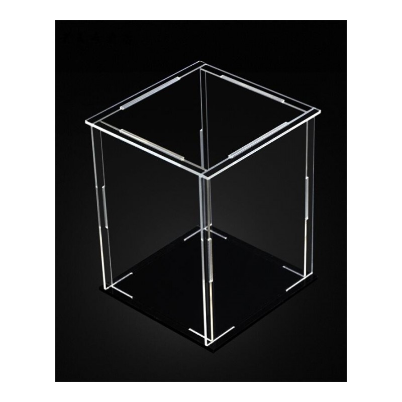 透明亚克力展示盒定制防尘罩玻璃盒子模型展示盒塑料盒子