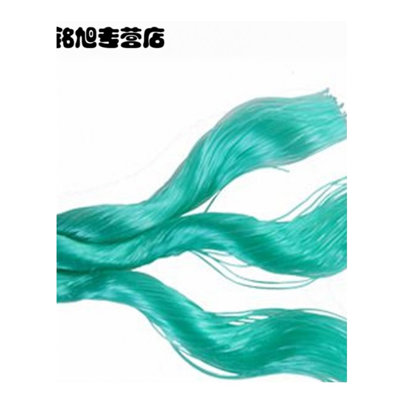 绳子捆绑绳尼龙绳子耐磨晾衣晒被绳户绿色塑料绳粗细简约针织?6mm100米