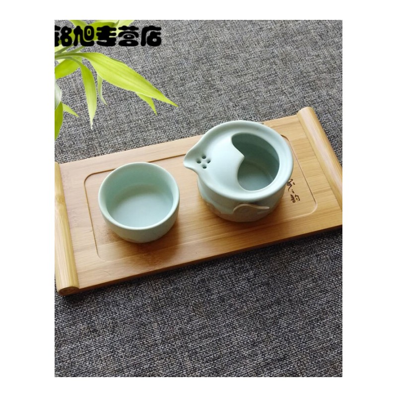 小茶盘竹制茶托盘单人办公室家用迷你长方形简约创意托盘家居日用品