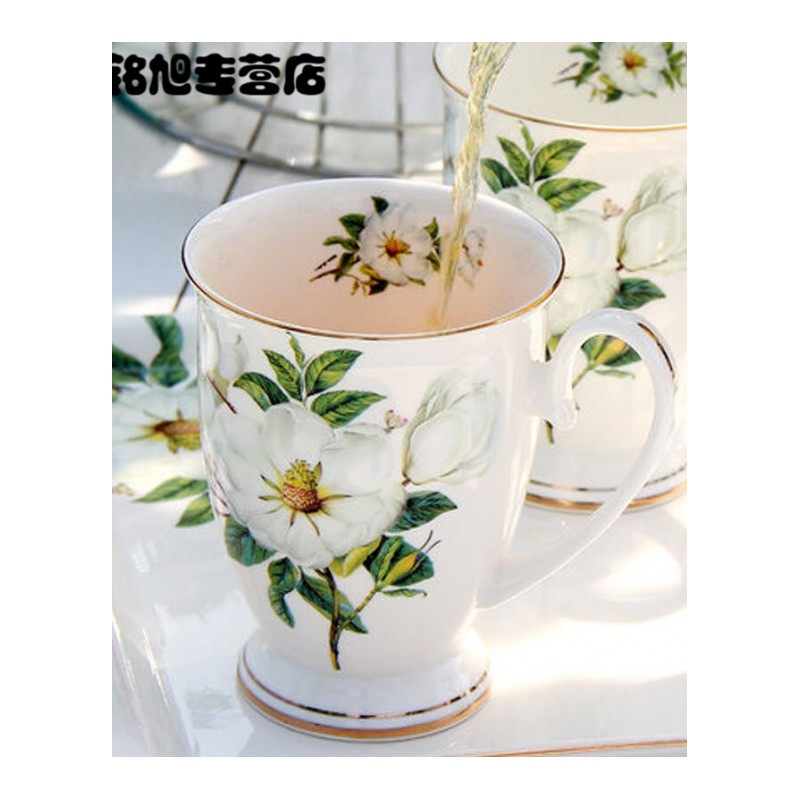 杯子陶瓷创意欧式马克杯带盖大容量水杯早餐杯牛奶咖啡杯家用办公喝水杯子