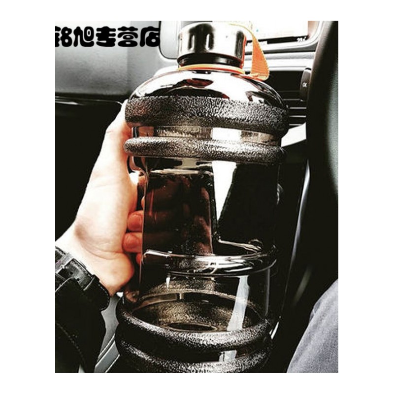 健身水杯大容量男运动水壶便携户外塑料2.2L大水桶杯创意喝水杯子水壶