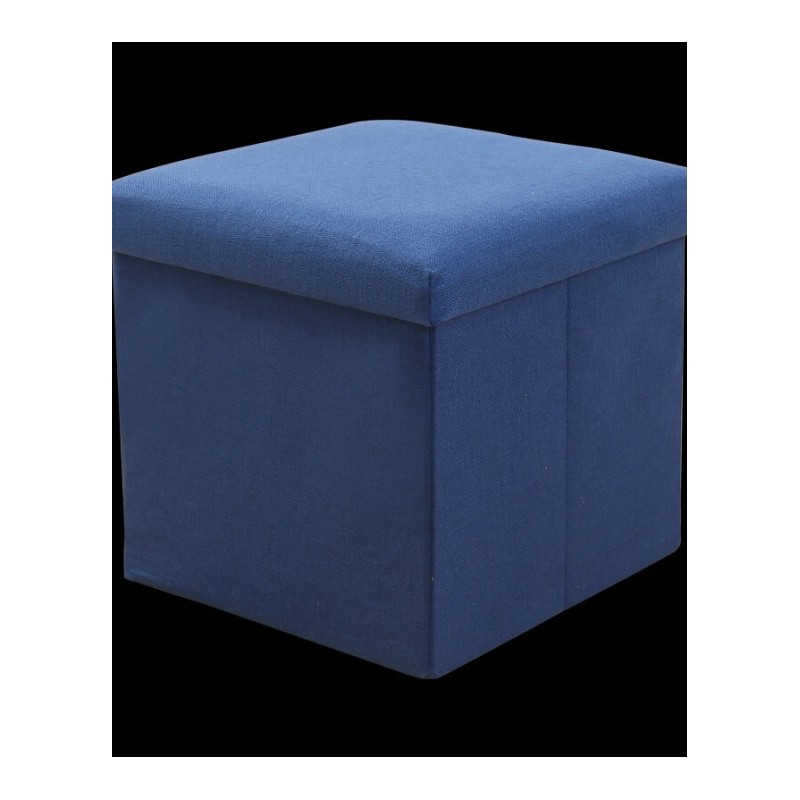 长方形收纳凳子储物凳可坐人成人沙凳布艺家用换鞋凳折叠小凳子家居日用品