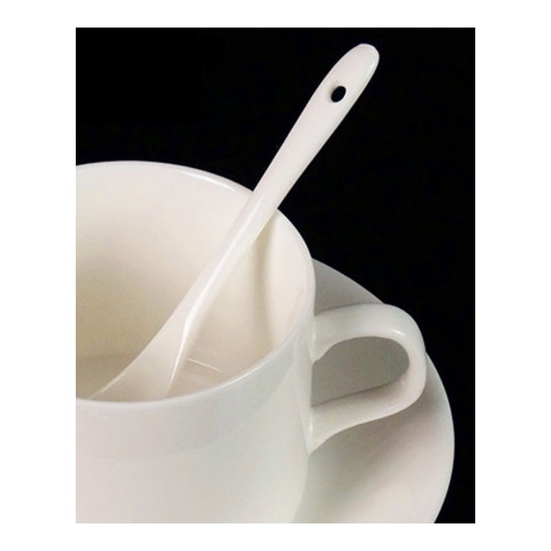 欧式陶瓷杯咖啡杯套装 金边创意4件套 骨瓷咖啡杯碟勺带架子家居家用简约创意多功能水杯