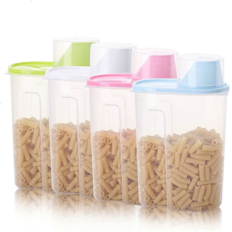 塑料罐大号食品级柠檬奶粉保鲜玻璃瓶食品日本奶粉罐茶叶罐厨房储藏咖啡冰箱收纳盒罐子