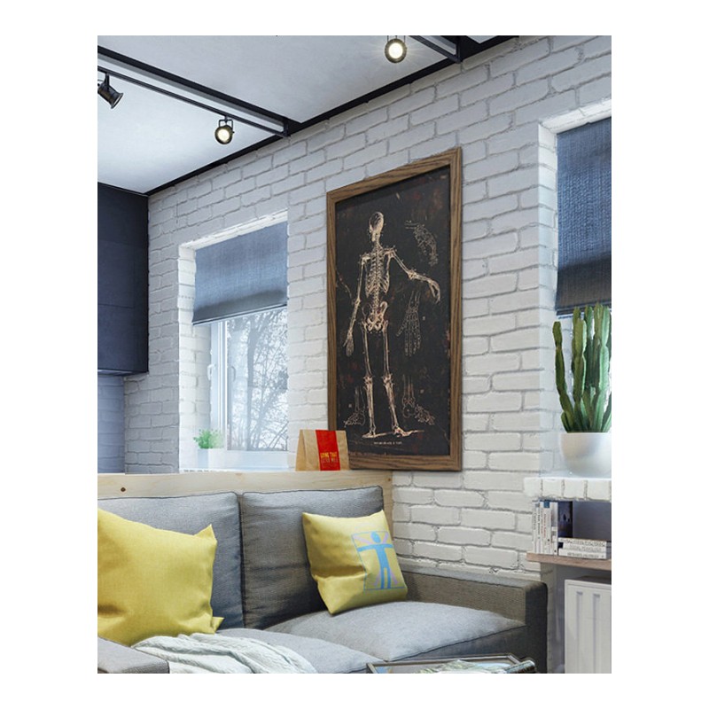 美式复古loft有框木板装饰画酒吧咖啡厅壁挂墙壁装饰品挂画工艺品