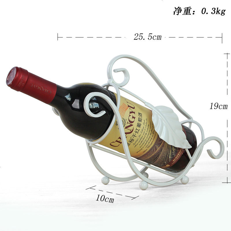 创意酒架欧式红酒架铁艺摆件客厅装饰葡萄酒酒架子创意酒瓶展示架