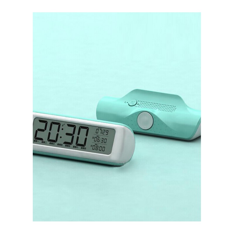 电子闹钟数字款定时闹铃温度显示学生用床头钟