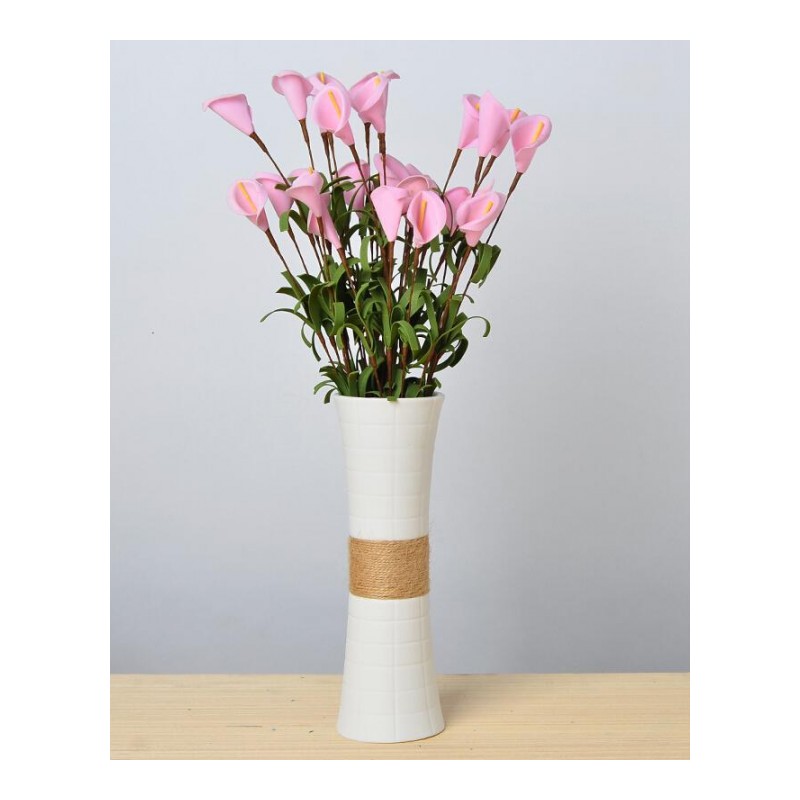 花瓶摆件小清新陶罐客厅摆设干花插花现代简约创意陶瓷花器个性