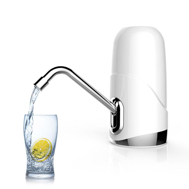 抽水器压水器桶装水自动上水器饮水桶矿泉水大桶净水电动吸水器-白色