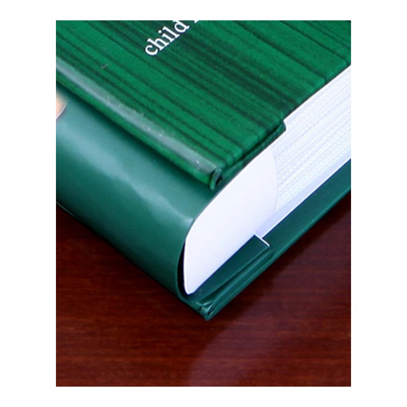 大6寸过塑家庭相册300张影集宝宝儿童成长纪念册简约可爱相簿-红色小熊