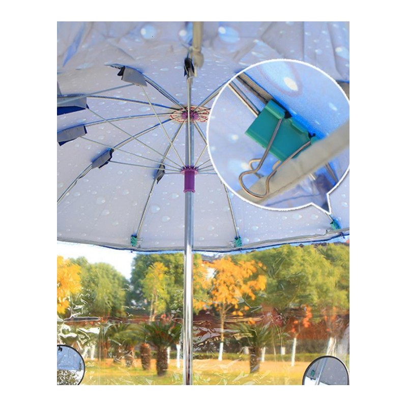 透明前挡雨帘电动车挡雨篷电瓶车雨篷风罩挡风板-2.2米紫色雨帘